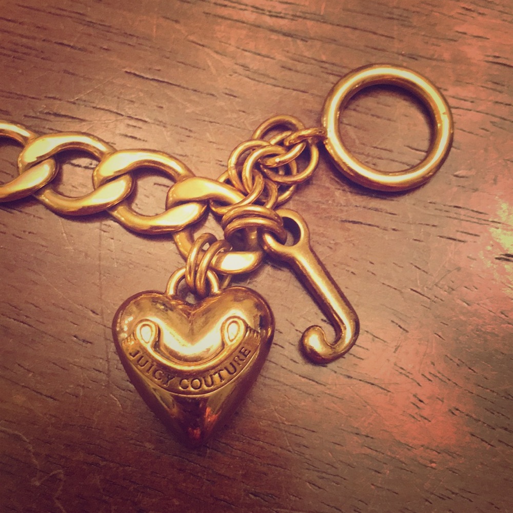 Juicy Couture Gold Charm Bracelet